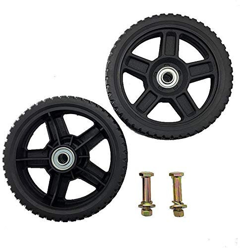 Raisman Lot de 2 roues universelles pour tondeuses autoportantes (180 mm)