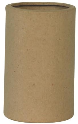 Lot de 5 Pot à crayons cylindrique 10cm, en papier mâché
