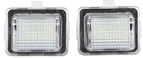 DIOTTI Kennzeichenleuchte Lampen Kennzeichenbeleuchtung 2 Stück Für SE CL-Klasse W221 Für C-Klasse W204 Kennzeichenbeleuchtung