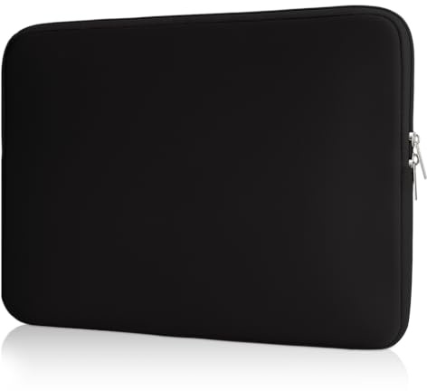 13 Inch Laptop Sleeve Protective Case-Soft Cover for MacBook Air 13,Black | Padded Case Shockproof Cover for MacBook Neo/Air/Pro13 M5 M4 M3 M2 ,Slim 13 Inch Notebook Surface Chromebook Laptop Bag