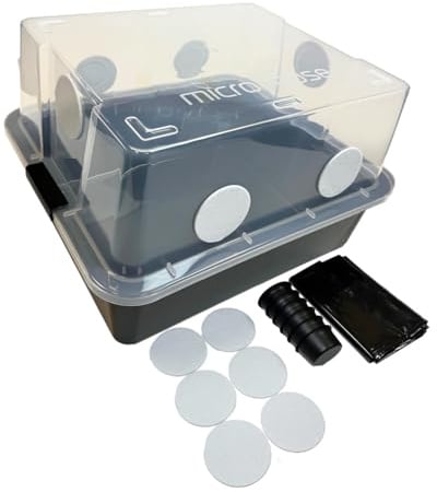 Myco Labs Grower's Select Pilz Monotub Fruchtbildungskammer mit Filterscheiben und Futter