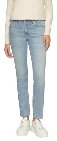 s.Oliver Damen 2153959 Jeans Hose Betsy Slim Fit, Hellblau,40W / 30L