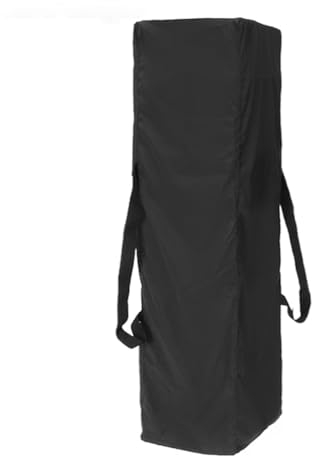 Zelttasche 140cm Gestängetasche Aufbewahrungstasche Schwarz wasserdichte Universal Zelt Stangen Pack Tasche Mit Zwei Tragegurten Schutztasche Tragetasche sonnensegel mit gestänge Transporttasche