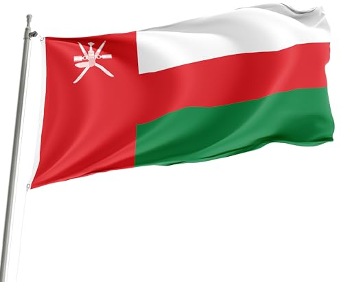 Oman – 150 cm x 90 cm Festival-Event-Flagge