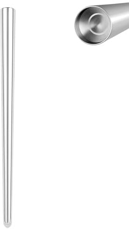 BodyAce 1 Stück Piercing Taper für Ohr Tunnel Plugs, 1.4mm-11mm Insertion Taper Ohrringe Gauge Assistenten Tool, Edelstahl Ohrläppchen Expander Piercing Set [6G(4mm)]