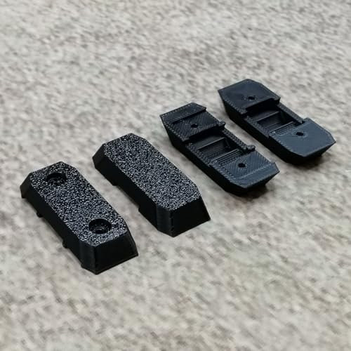 ULEIVA Ersatz Schieber Schwarz Slider Kit kompatibel mit Beyerdynamic DT 770 DT 880 DT 990 Headset (Schwarz)