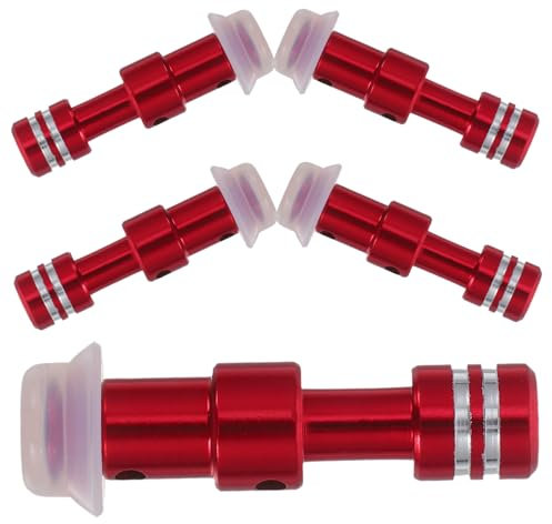 EXHUMKY 5 Sets Pressure Cooker Replacement Parts Valve Steam Release Handle Float Pressure Valve Exhaust Valve Seal Ring for UK Pressure Cookers