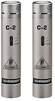 Behringer C-2 Stage/performance microphone Wired microphone - Microphones (Stage/performance microphone, -41 dB, 20 - 20000 Hz, Cardioid, 75 Ω, Wired)