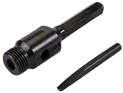 Hex Core Drill Arbor 100mm Adaptor & Ejector Drift fits TCT & Diamond Core Bits