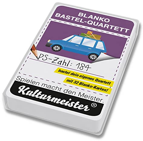 Kulturmeister Das Blanko Bastel-Quartett