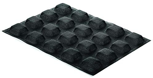 Silikomart | Micro-Formes en Silicone Perforé, Moule Square, Dimensions 400 x 300 x 20 mm,