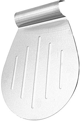 Cake Shovel Transfer Tray Stainless Steel Cake and Pizza Lifter 32.5x26x3cm for Kitchen, Oven and Baking - Silver
