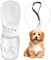 Opucore Dog Water Bottle - Leak Proof Portable Puppy Water Dispenser | Pets Outdoor Walking, Hiking, Travel, Drinking Water Bottle Bowl | Dog Accessories Gift - 350mls / 550mls (350 mls, White)