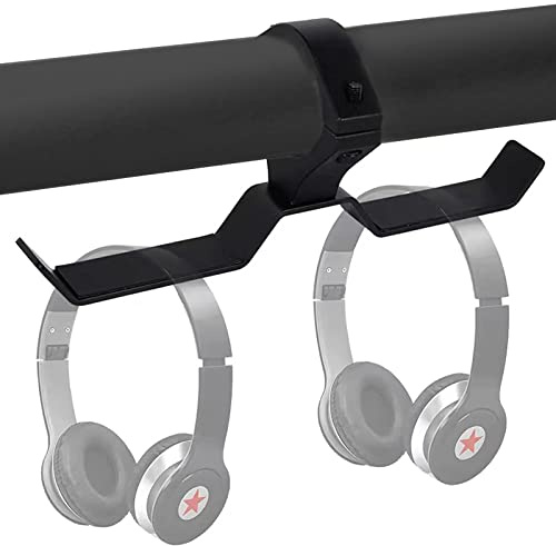 Z8 UTV - Percha para auriculares con soporte de barra de 4,45 cm a 5 cm, jaula enrollable resistente mecanizada para auriculares Helemt, accesorio para gafas, soporte de gancho doble