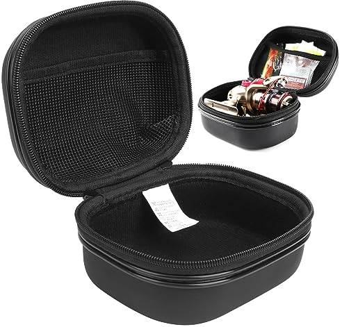 Angelrollenabdeckungen, Spinnrollenabdeckung Tasche Schutzhülle Rutenhalter Wasserdichter, Angelrollen Baitcasting Langlebiger Rollenbeutel Tackle-Aufbewahrungstasche