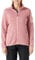 CMP Giacca in Knit-Tech da Donna con Cappuccio Fisso, Peach-Desert Rose, 44