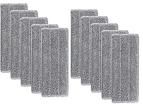 RIAAJ 1/2/5/10 Stück Ersatz-Mikrofaser, waschbar, Sprühmopp, Staubwischer, Haushaltsmoppkopf, sauberes Mikrofaser-Mopp-Pad, Zuhause, D, Frankreich