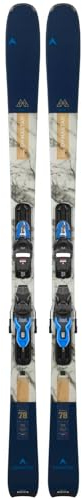 DYNASTAR Unisex M-Cross 78 Leichter Stabiler Alpine Freeride All-Mountain Schneeski mit Xpress 11 GripWalk B83 Bindungen inklusive, 164