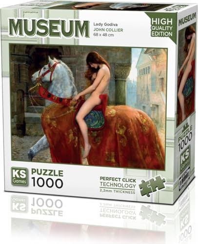 20706 Lady Godiva 1000 Teile Puzzle -KS
