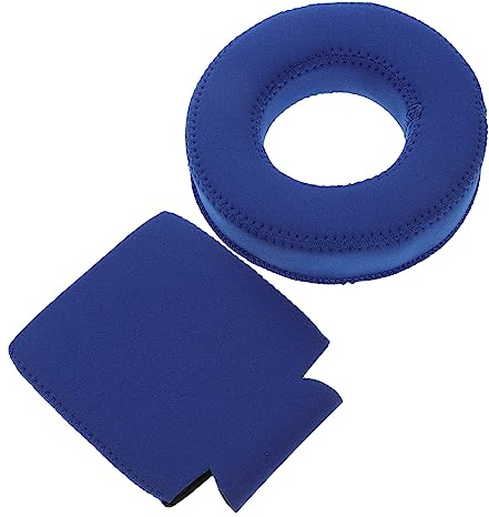 AOKWAWALIY 1 Set Auftriebsbecher-Set Neopren Schwimmender Getränkehalter Outdoor Untersetzer Pool Getränkehalter Mini Getränke Pool Getränkehalter Kühler Float Bierregal Meer Resort Aufblasbar