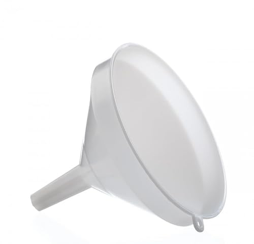 DIAH DO IT AT HOME Plastic Funnel Without Strainer Kitchen Tool Filling Oil Water Wine Pouring Fuel Spout Liquid (Diameter: 30 cm)