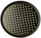 ZSXPBZL Pizzablech,Pizzablech Rund,Pizza Blech 26/28 / 32cm Carbon Steel Antihaft-Pizza Stone Pizza Pan Pizza-Backen-Wannen-Behälter Siebschale Teller Geschirr Bakeware Backen-Werkzeuge(26cm)