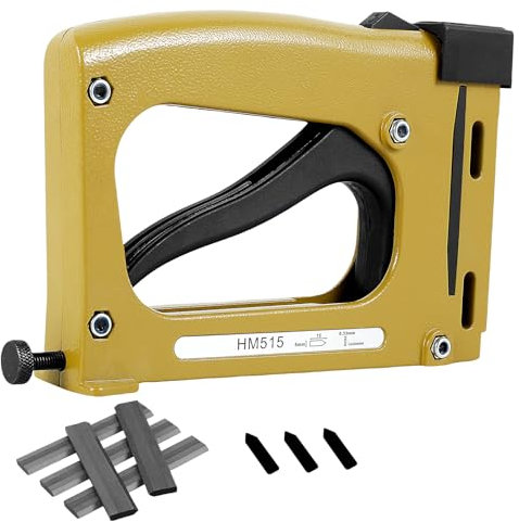 Point Driver, Picture Framing Point Driver Aluminum Alloy Hand Picture Frame Tool with 1000 Nails Lightweight Point Nail Tacker Adjustable Photo Frame Backing Nailer for Picture Frame Joiner DIY