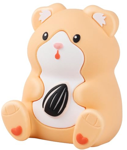 fesoklaf Portable Mini Cartoon Bluetooth Speaker with Phone Holder Animal Cute Kids Wiressless Speaker Built-in Mic, Hands-Free Call,Rechargeable for Home Trip Gift (Yellow-Guinea Pig)