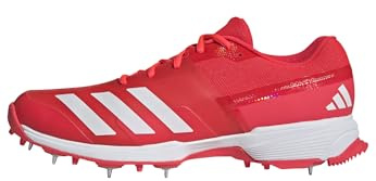 adidas Men's SL22 Cricket Shoes, Lucid Red/Zero Metalic/Lucid Red, 7.5 UK