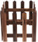 Staccionata in legno per albero di Natale, staccionata per albero di Natale, decorazione per feste di nozze (come mostrato)
