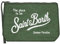 Saint Barth MC2 MC2 POCHETTE ALINE IN LINO VERDE MILITARE - UNI