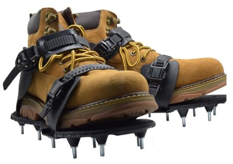 Professional Epoxy Floors with Spiked Shoes Non Slip Base Adjustable Nails 200cm Capacity Unisex Design for Working on Concrete Floors