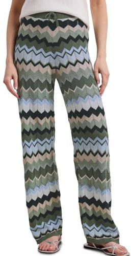 Street One Multicolor Zig-zag Pants