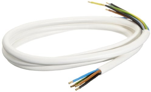 Bachmann 119.281 Herdanschlussleitung 5G2,5, 2,0 m, weiß