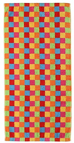 Cawö Handtücher Lifestyle Karo Multicolor 25 Saunatuch 70x180 cm