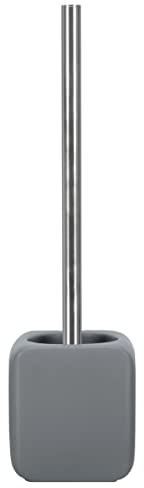 Kleine Wolke 5066901856 WC-Bürstenhalter Cubic, Accessoires, anthrazit, 11 x 11 x 38 cm
