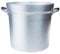 Pentole Agnelli FAMA85BS50 Olla de Tomate de Aluminio con 2 Asas, Tipo Norte, Plata, diámetro 50 cm, 98 l