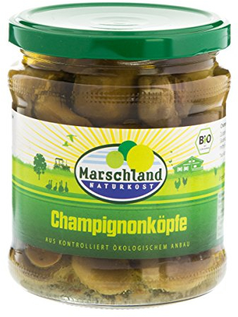 Marschland Champignon ganze Köpfe, 3er Pack (3 x 370 g)