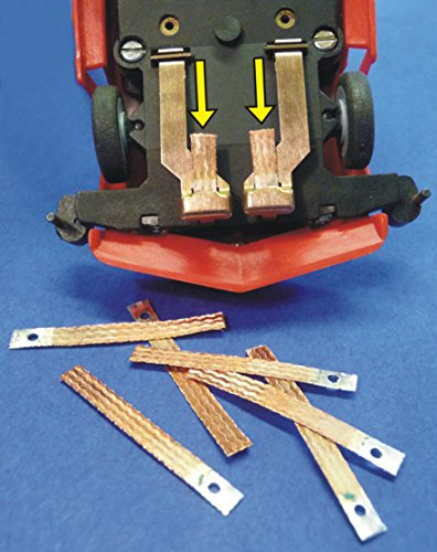 WIM-Slotcar 8-STÜCK Schleifer EINSÄTZE in Kupfer für Carrera SERVO 132/140