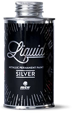 Montana Colors MTN Liquid Pintura Metalizada, Plata, 200ml