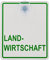 Saugnapfschild Schild Landwirtschaft Acrylschild 3mm mit Saugnapf 30mm, ca. 10x12 cm für Scheibeninnenbefestigung