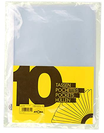 Perforierte Tasche, A4, Packung mit 10