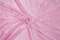 Pannesamt Stoff Meterware für Deko, Basteln und Bekleidung, 0,5 Meter - 147 cm Breit - Samt ähnliche Oberfläche Stoffe (Rosa)