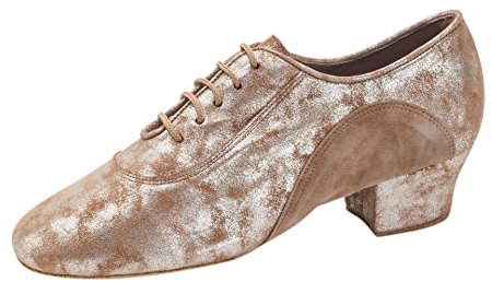 Rummos Damen Trainerschuhe R377 - Material: Leder/Nubuck - Farbe: Tan Cuarzo/LigBrown - Weite: Medium (Normal) - Absatz: 4,5 cm Cuban - Größe: EUR 40