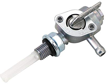 Dokili Benzinhahn Schalter Gastank Kraftstoff Schalter Ventilpumpe Petcock Öltankhahn Petcock Ventil M10 X 1,25