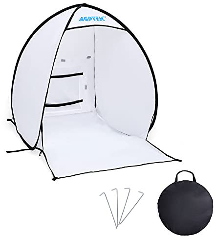 AGPTEK Spray Shelter, Spray Paint Shelter Portable Paint Booth for Spray Painting, Easy to Install, Hobby Paint Booth Tool, Painting Station and Spray Paint Tent