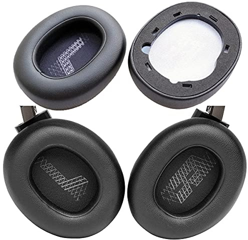 V-MOTA Ohrpolster kompatibel mit JBL Live 650 BT NC Wireless Over-Ear Noise Cancelling Live650bt nc Headset, Ersatzkissen, Reparaturteile (schwarz)