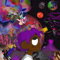 Blue Throat Trident Collection Lil Uzi Vert Vs The World Poster, 30,5 x 45,7 cm