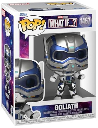 Funko POP! Marvel: What If - Goliath | Offizielles Superheroes Merch - Vinyl Sammelfigur als Regal Deko - Geschenkidee zum Geburtstag für Fans und Sammler