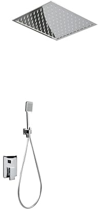 IMEX GTG008 GALES Conjunto de Ducha Empotrado Monomando Cromo